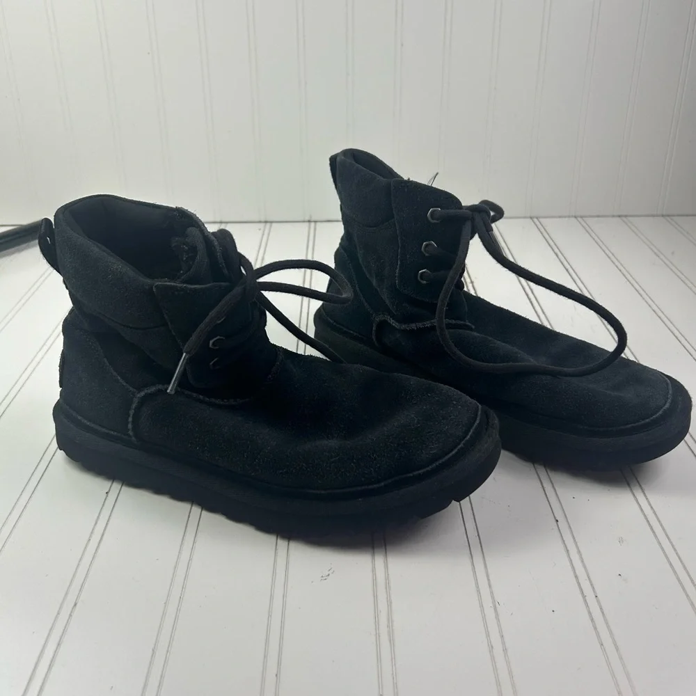 UGG NEUMEL HIKER BLACK BOOTS Women’s Size 8 $147